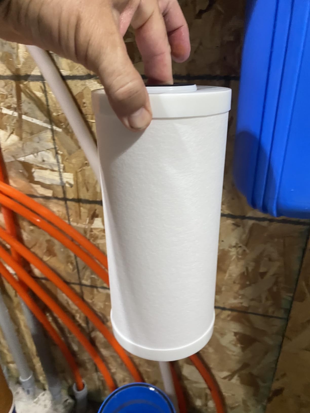 Waterdrop 2 Stage Whole House Water Filter System, with Carbon and Sediment Filter, Highly Reduce Lead, Chlorine, Heavy Metals, PFA, Taste, 5-Stage Filtration, WD-WHF21-PBL, 1 Waterdrop 2 Stage Whole House Water Filter System, with Carbon and Sediment Filter, Highly Reduce Lead, Chlorine, Heavy Metals, PFA, Taste, 5-Stage Filtration, WD-WHF21-PBL, 1