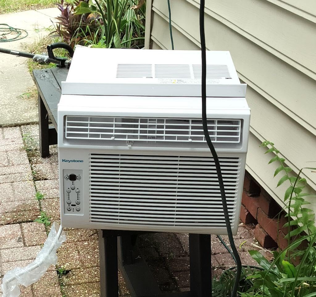 Keystone 14,000 BTU Window Air Conditioner and Dehumidifier, Window Unit Air Conditioners for Apartment, Living Room, Garage, and Medium to Large Rooms up to 650 Sq.Ft., Window AC Unit with Remote - Customer Photo 3