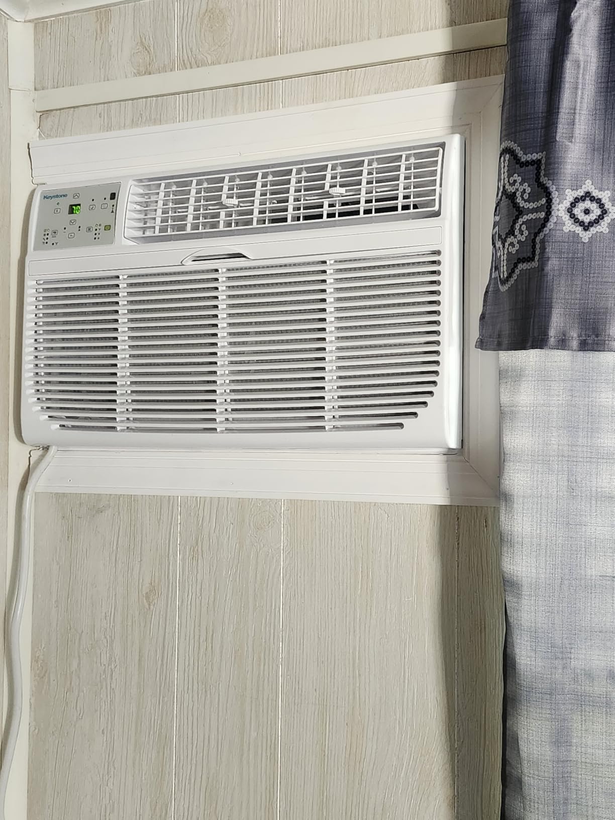 Keystone 10,000 BTU Through the Wall Air Conditioner and Dehumidifier, 115V, Through the Wall AC Unit for Bedroom, Bathroom, Nursery, Small-Medium Sized Rooms up to 450 Sq.Ft., Quiet, High Efficiency - Customer Photo 1