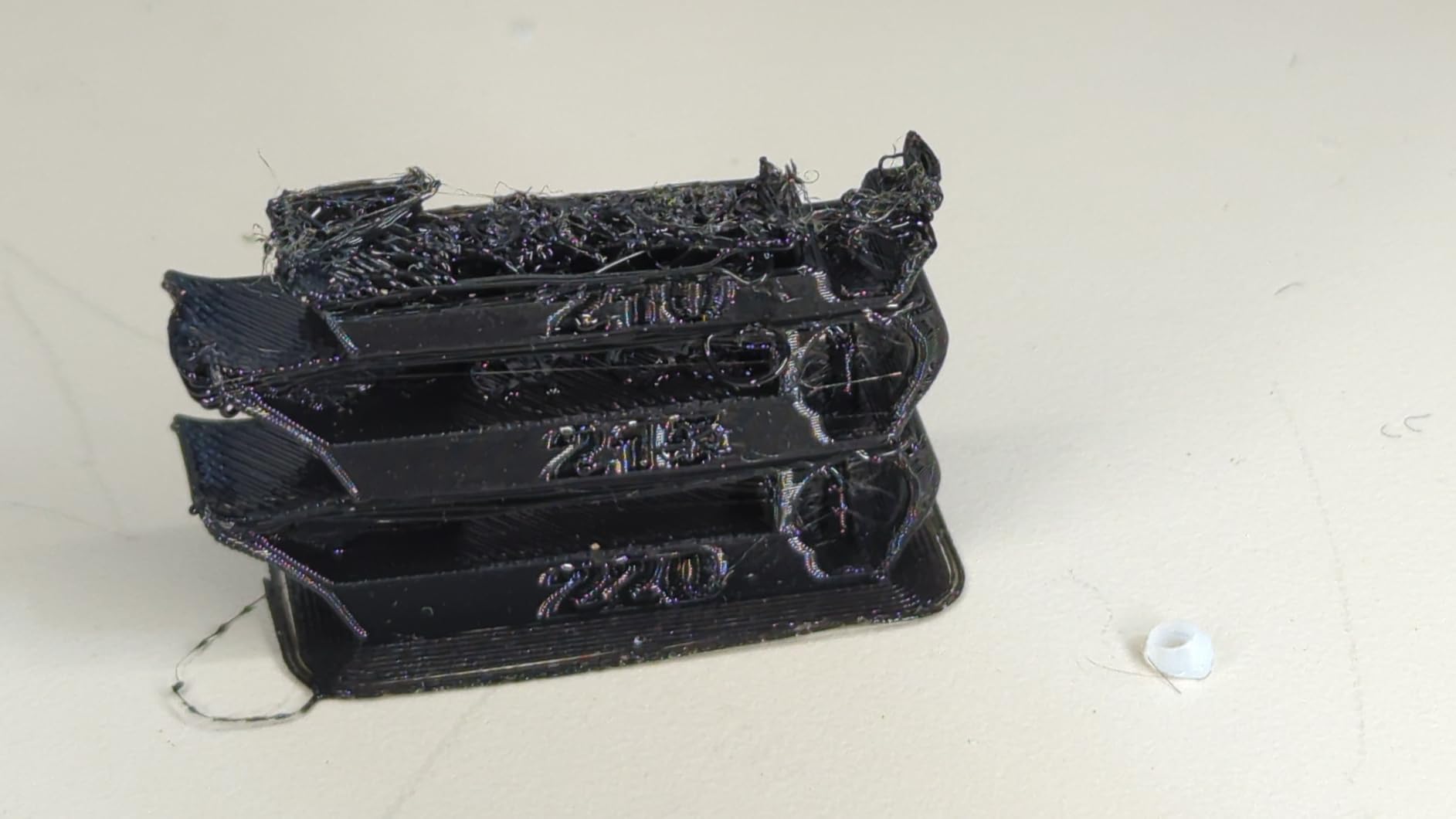 Creality ABS Filament 1.75mm Black 3D Printer Filaments, 1kg(2.2lbs) Neatly-Wound Spool, Strong, Durable, Good Heat Resistant, Less Odor, Dimensional Accuracy±0.03mm, Fit Most FDM 3D Printers, Black Customer Review Creality ABS Filament 1.75mm Black 3D Printer Filaments, 1kg(2.2lbs) Neatly-Wound Spool, Strong, Durable, Good Heat Resistant, Less Odor, Dimensional Accuracy±0.03mm, Fit Most FDM 3D Printers, Black - Customer Photo 4