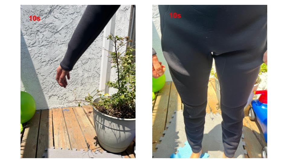 Wetsuit Women 3/2mm Neoprene – Plus Size & Tall, Full Body Thermal Wet Suit in Cold Water Customer Review Wetsuit Women 3/2mm Neoprene – Plus Size & Tall, Full Body Thermal Wet Suit in Cold Water - Customer Photo 1