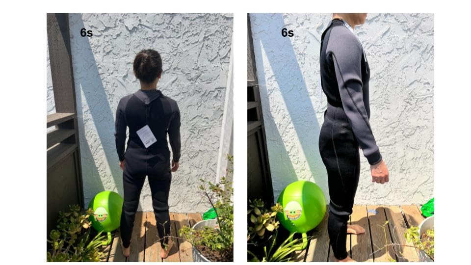 Wetsuit Women 3/2mm Neoprene – Plus Size & Tall, Full Body Thermal Wet Suit in Cold Water Customer Review Wetsuit Women 3/2mm Neoprene – Plus Size & Tall, Full Body Thermal Wet Suit in Cold Water - Customer Photo 2