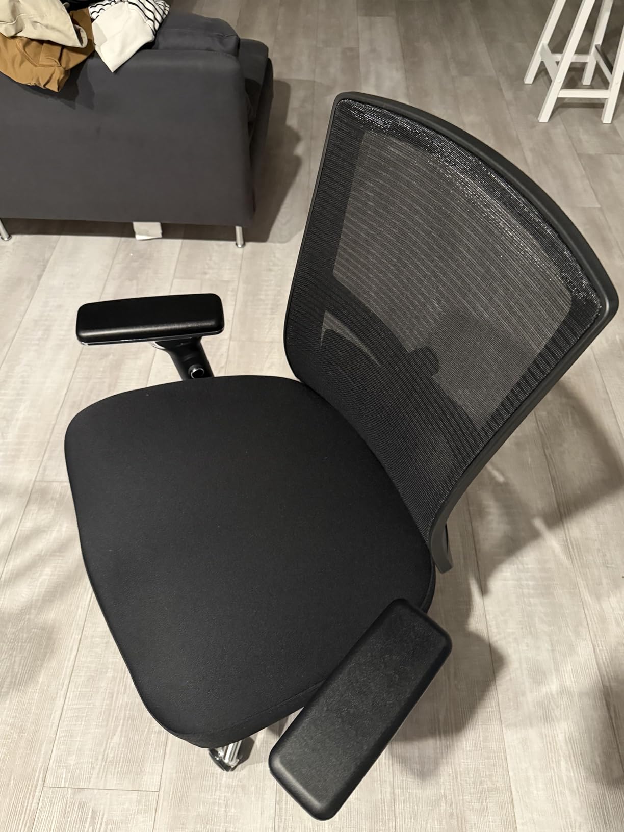 600lbs Big and Tall Office Chair,Oversized Ergonomic Breathable Mesh Desk Chair with W-Shape Thicken Seat Cushion,Computer Chair with Upgraded 4D Armrest,Lumbar Support for Heavy People All Day Customer Review 600lbs Big and Tall Office Chair,Oversized Ergonomic Breathable Mesh Desk Chair with W-Shape Thicken Seat Cushion,Computer Chair with Upgraded 4D Armrest,Lumbar Support for Heavy People All Day - Customer Photo 2