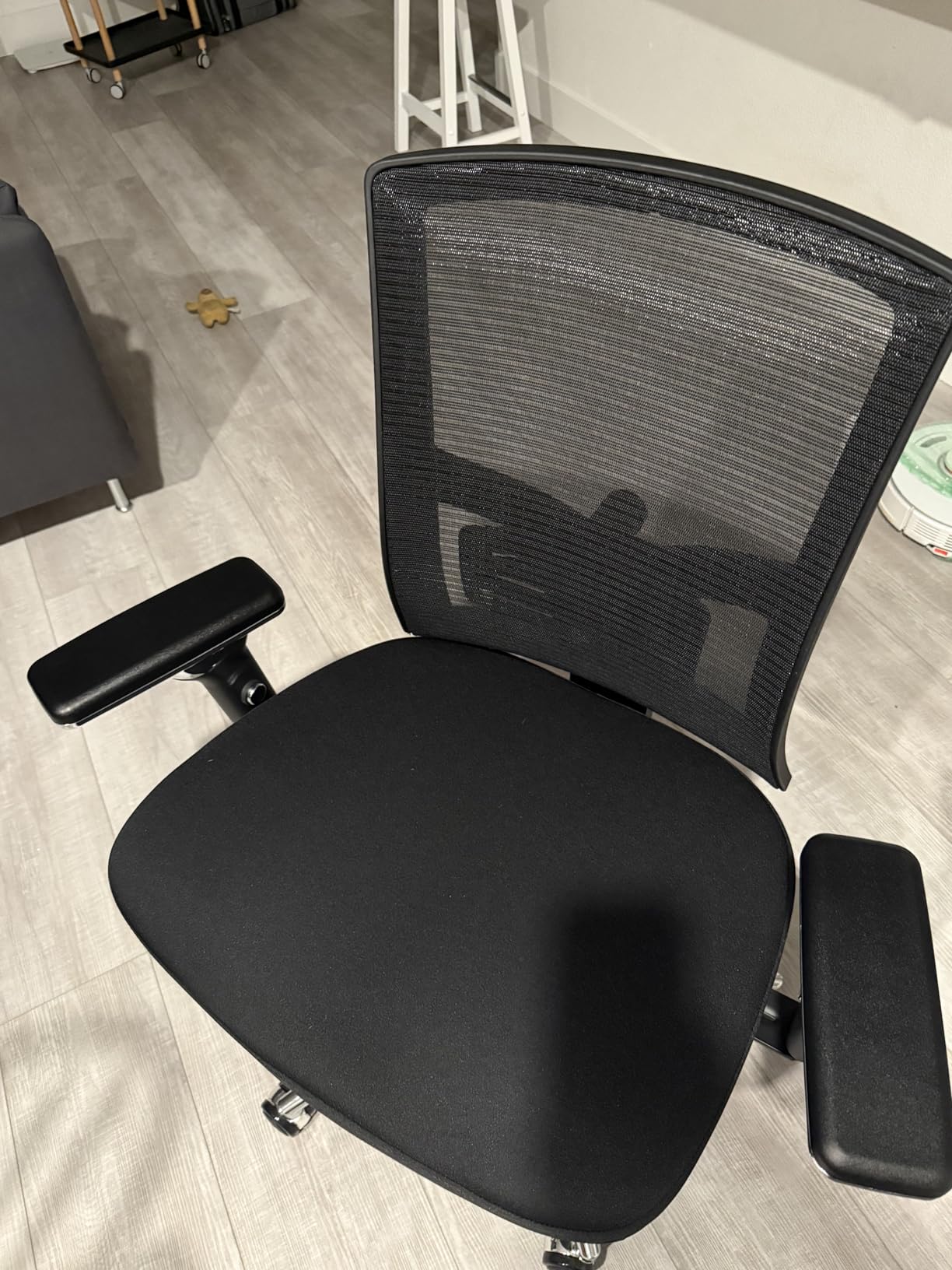 600lbs Big and Tall Office Chair,Oversized Ergonomic Breathable Mesh Desk Chair with W-Shape Thicken Seat Cushion,Computer Chair with Upgraded 4D Armrest,Lumbar Support for Heavy People All Day Customer Review 600lbs Big and Tall Office Chair,Oversized Ergonomic Breathable Mesh Desk Chair with W-Shape Thicken Seat Cushion,Computer Chair with Upgraded 4D Armrest,Lumbar Support for Heavy People All Day - Customer Photo 2