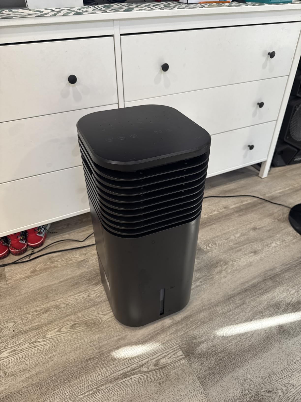 FANCOLE Windowless Portable Air Conditioners with 4 Ice Packs, 12H Smart Timer for Auto-off, 26Ft Remote, Top Fill Dual Tank, 3Speeds Evaporative Air Cooler, 70°Auto Swing Swamp Cooler Air Conditioner Customer Review FANCOLE Windowless Portable Air Conditioners with 4 Ice Packs, 12H Smart Timer for Auto-off, 26Ft Remote, Top Fill Dual Tank, 3Speeds Evaporative Air Cooler, 70°Auto Swing Swamp Cooler Air Conditioner - Customer Photo 2