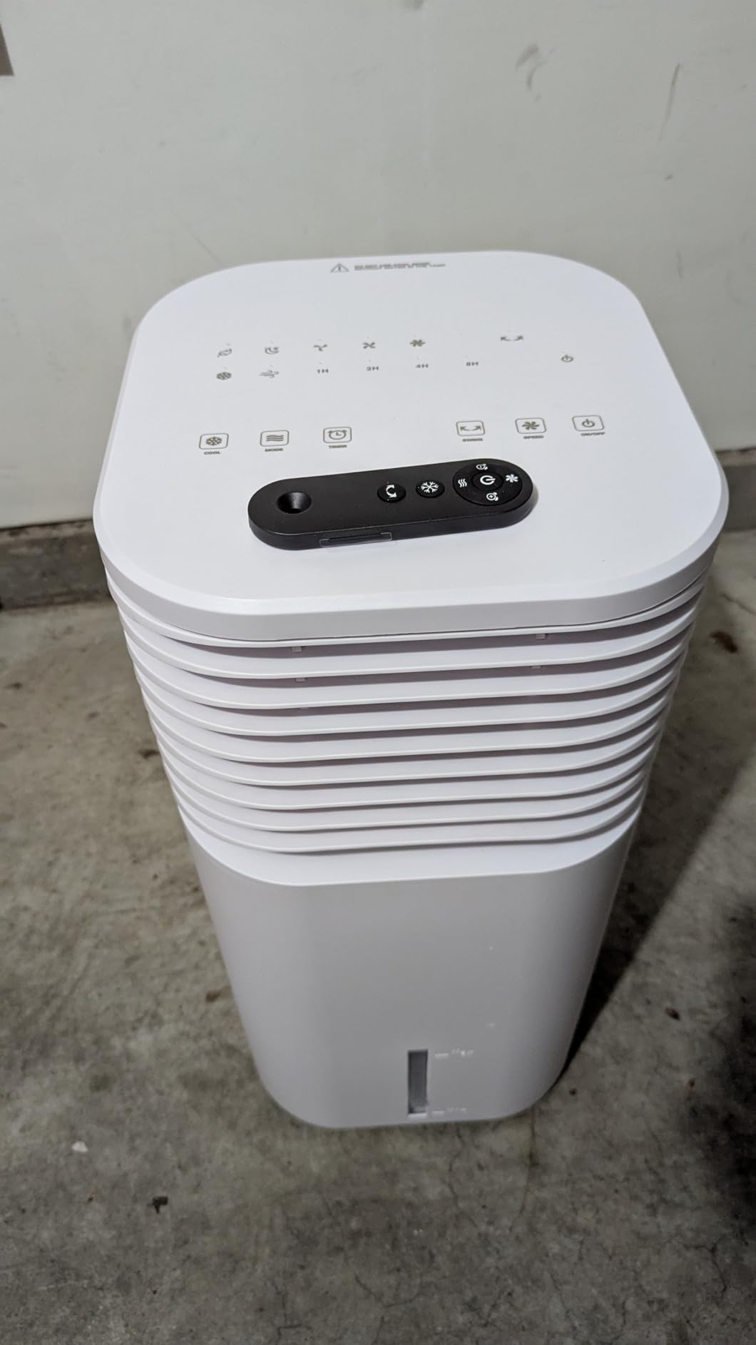 FANCOLE Windowless Air Conditioner, 2100CFM Evaporative Air Cooler with 3 Ice Packs, 700 Sq.ft Swamp Cooler Air Conditioner No Windows Needed w/3Mode & 3Speed, 7H Timer & Remote for Room Garage Patio Customer Review FANCOLE Windowless Air Conditioner, 2100CFM Evaporative Air Cooler with 3 Ice Packs, 700 Sq.ft Swamp Cooler Air Conditioner No Windows Needed w/3Mode & 3Speed, 7H Timer & Remote for Room Garage Patio - Customer Photo 2