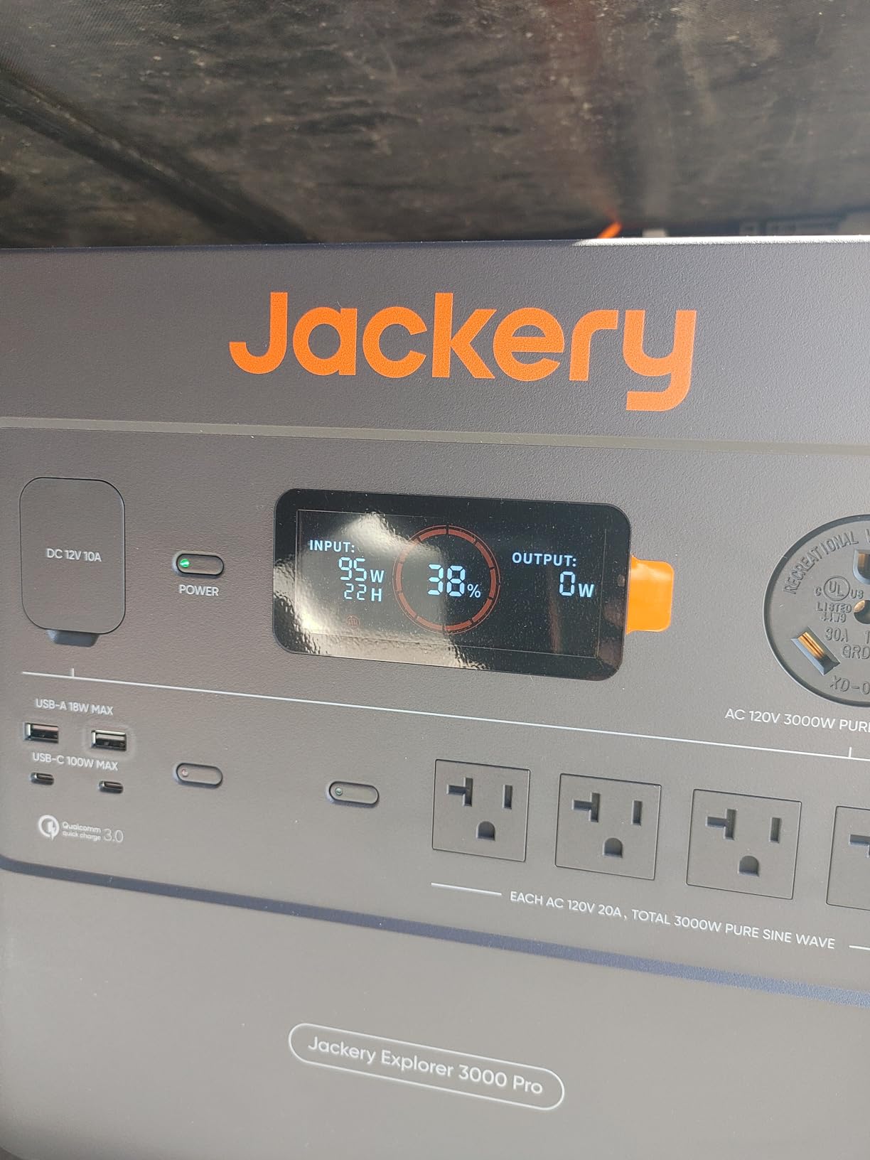 Jackery HomePower 3000 Portable Power Station with 2x 200W Solar Panels, 3600W (Surge 7200W) Output, 3072Wh LFP Battery Solar Generator, Essential Backup for Home Use, Power Outage, RV, Emergencies Customer Review Jackery HomePower 3000 Portable Power Station with 2x 200W Solar Panels, 3600W (Surge 7200W) Output, 3072Wh LFP Battery Solar Generator, Essential Backup for Home Use, Power Outage, RV, Emergencies - Customer Photo 2