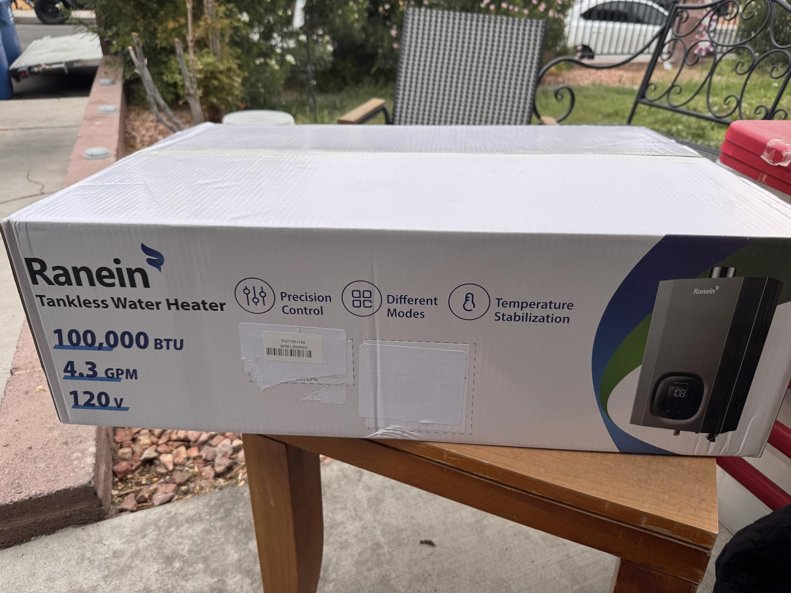 2025 GEN II Ranein Natural Gas Tankless Water Heater Max 8.5 GPM, 190,000 BTU Indoor On Demand Instant Hot Water Heater with LED Temperature Control Panel Customer Review 2025 GEN II Ranein Natural Gas Tankless Water Heater Max 8.5 GPM, 190,000 BTU Indoor On Demand Instant Hot Water Heater with LED Temperature Control Panel - Customer Photo 2