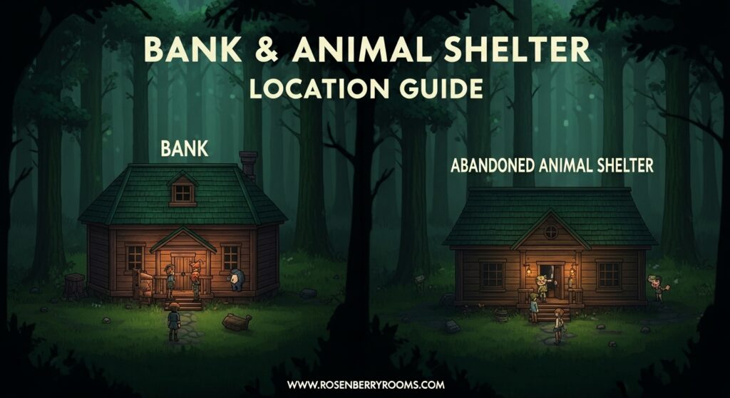 Bank & Animal Shelter Location Guide