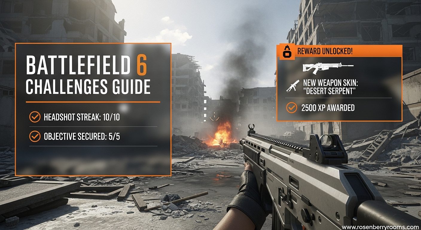 Battlefield 6 All Challenges & Rewards