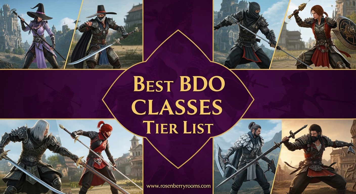 Best BDO Classes Tier List
