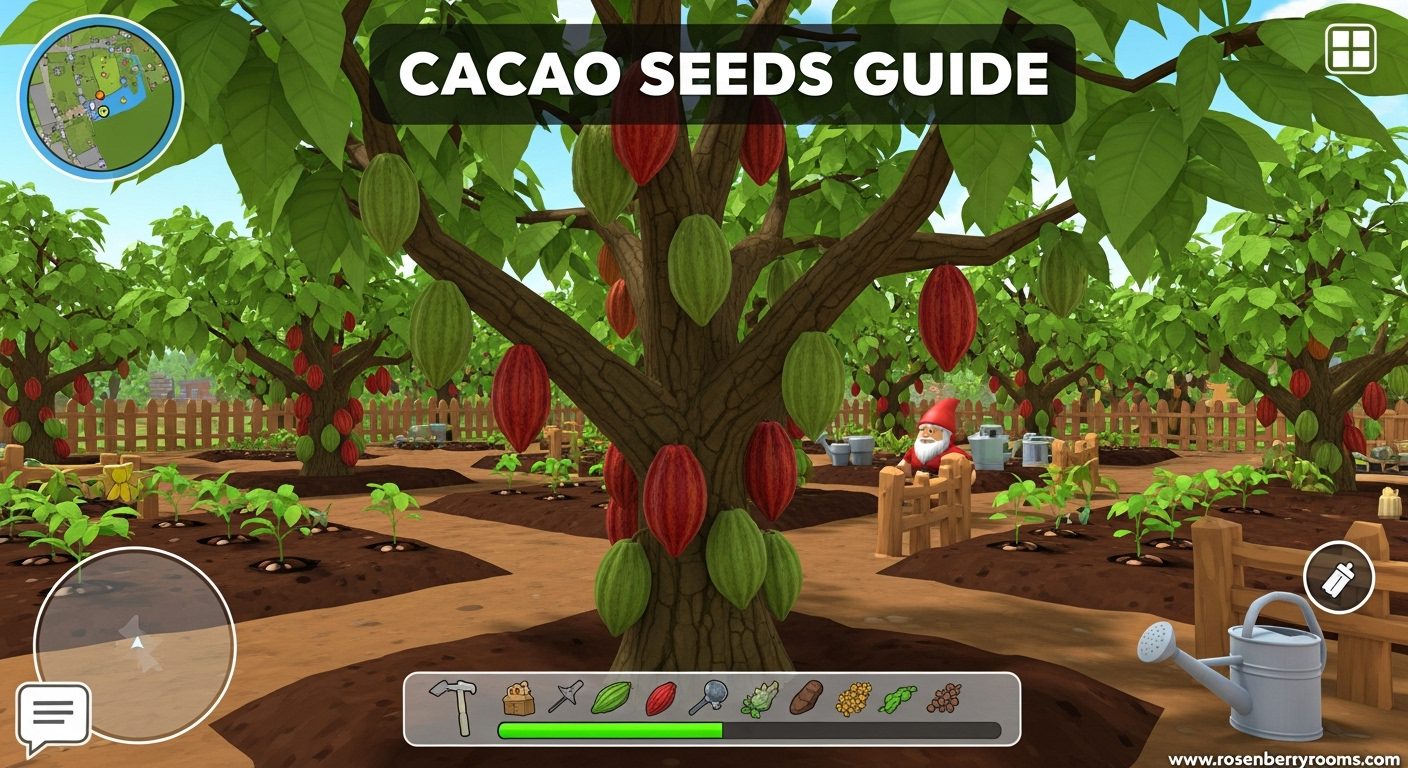 Cacao Seeds in Grow a Garden