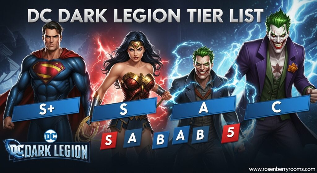 DC Dark Legion Tier List (March 2026) Best Heroes