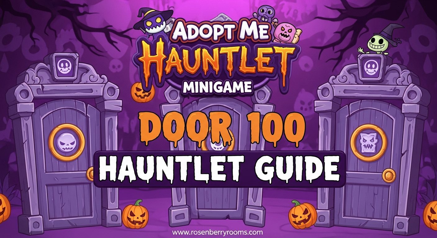 Door 100 in Adopt Me Hauntlet
