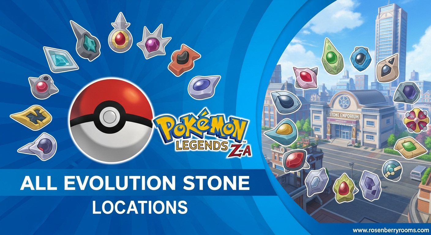 Evolution Stone Locations