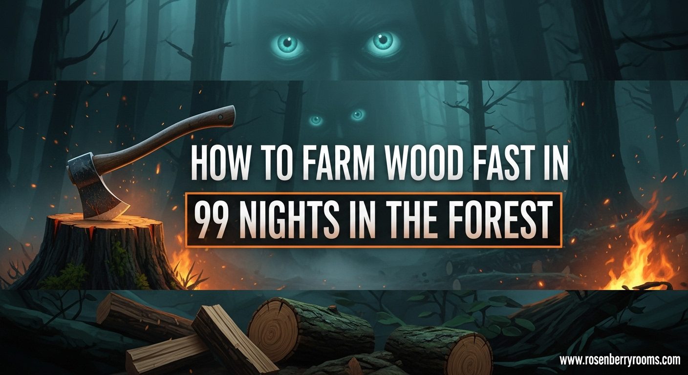 Farm Wood Fast in 99 Nights in the Forest
