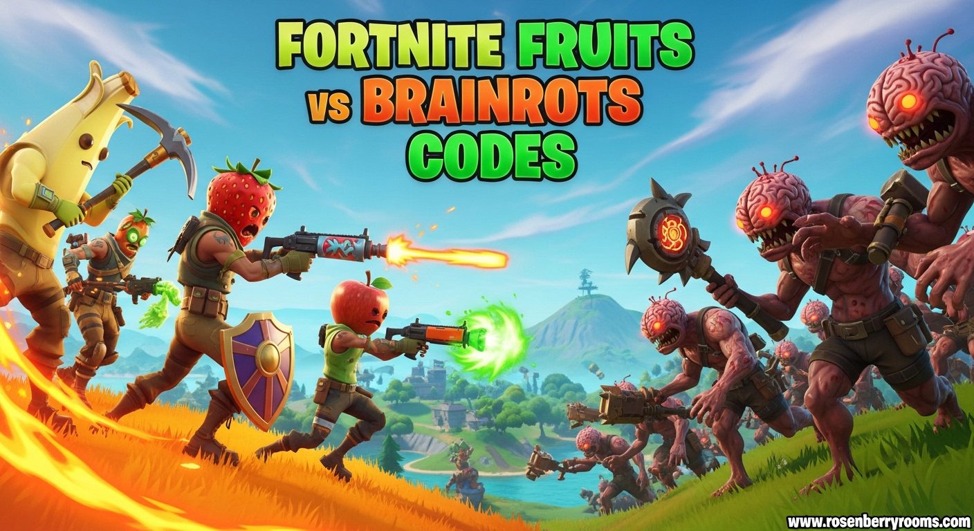 Fortnite Fruits vs Brainrots Codes