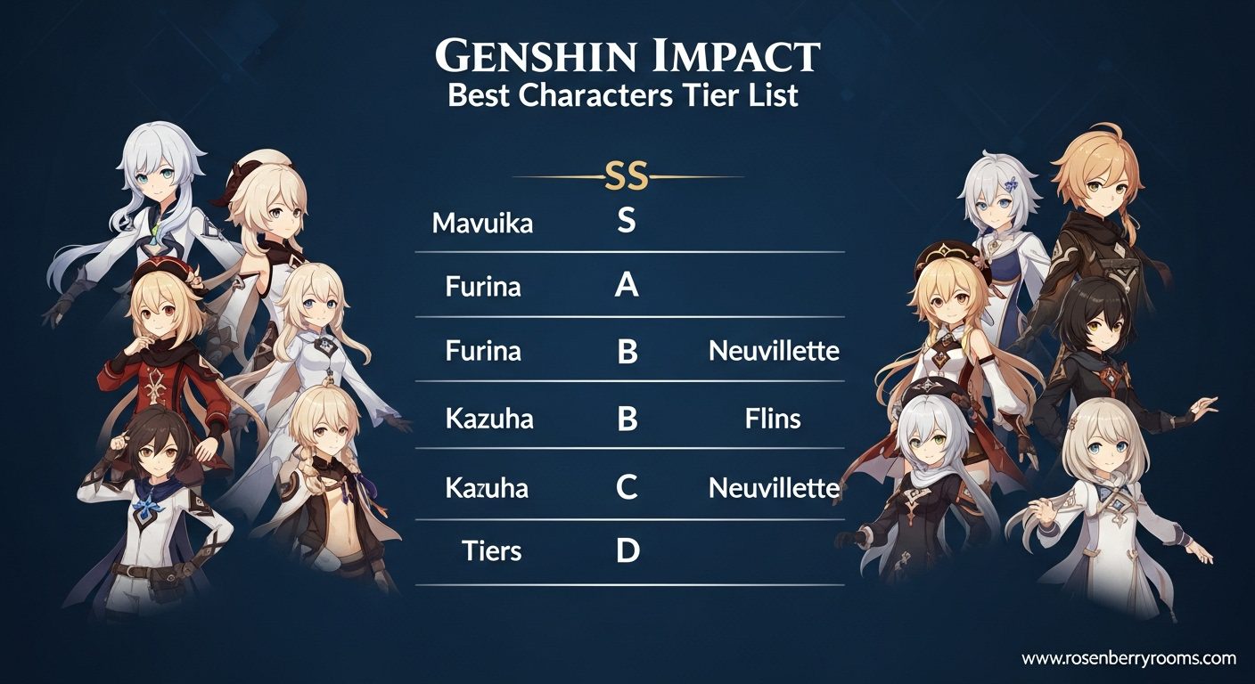 Genshin Impact Tier List