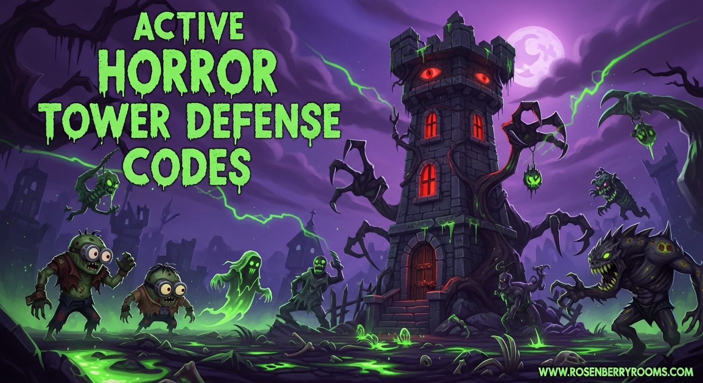 Horror Tower Defense Codes