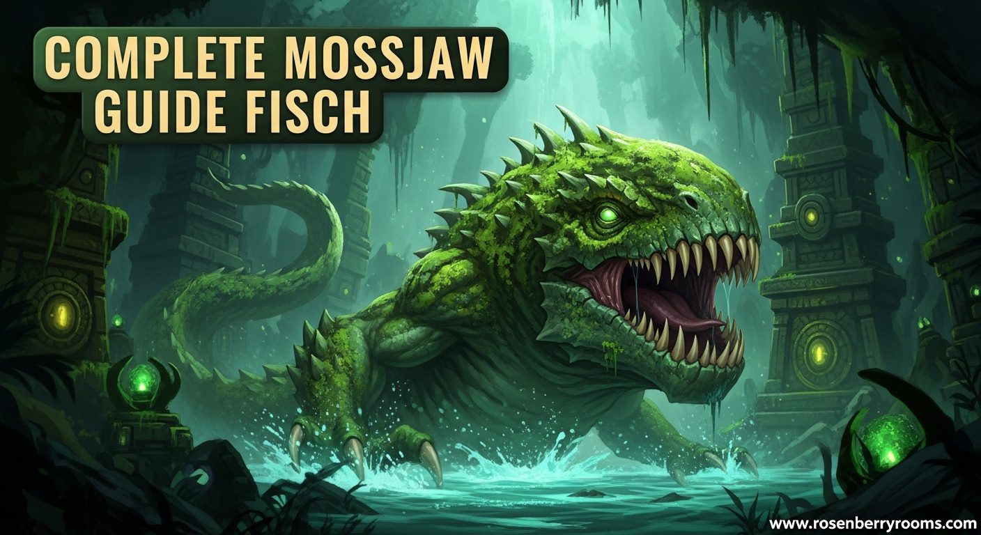 How to Catch Mossjaw in Fisch