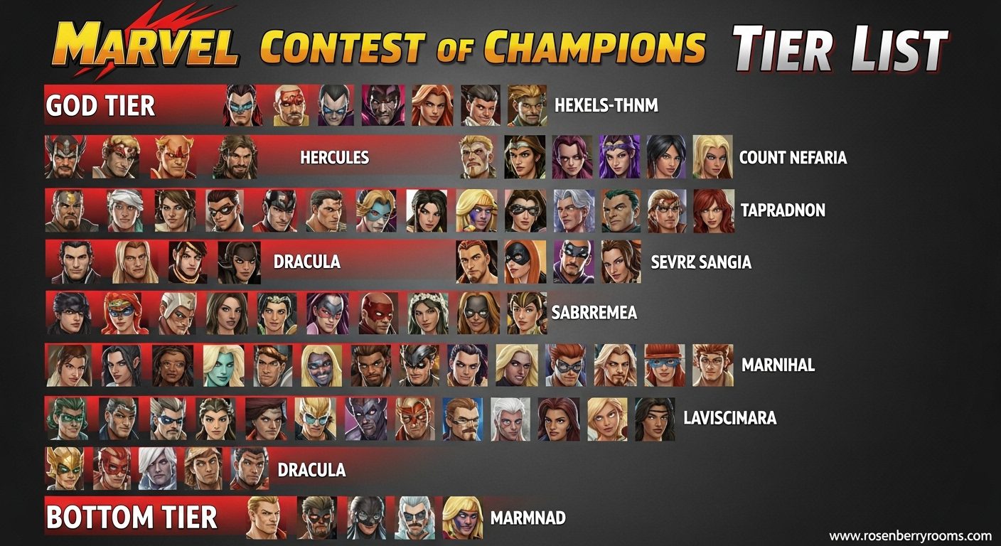 Marvel Contest of Champions Tier List