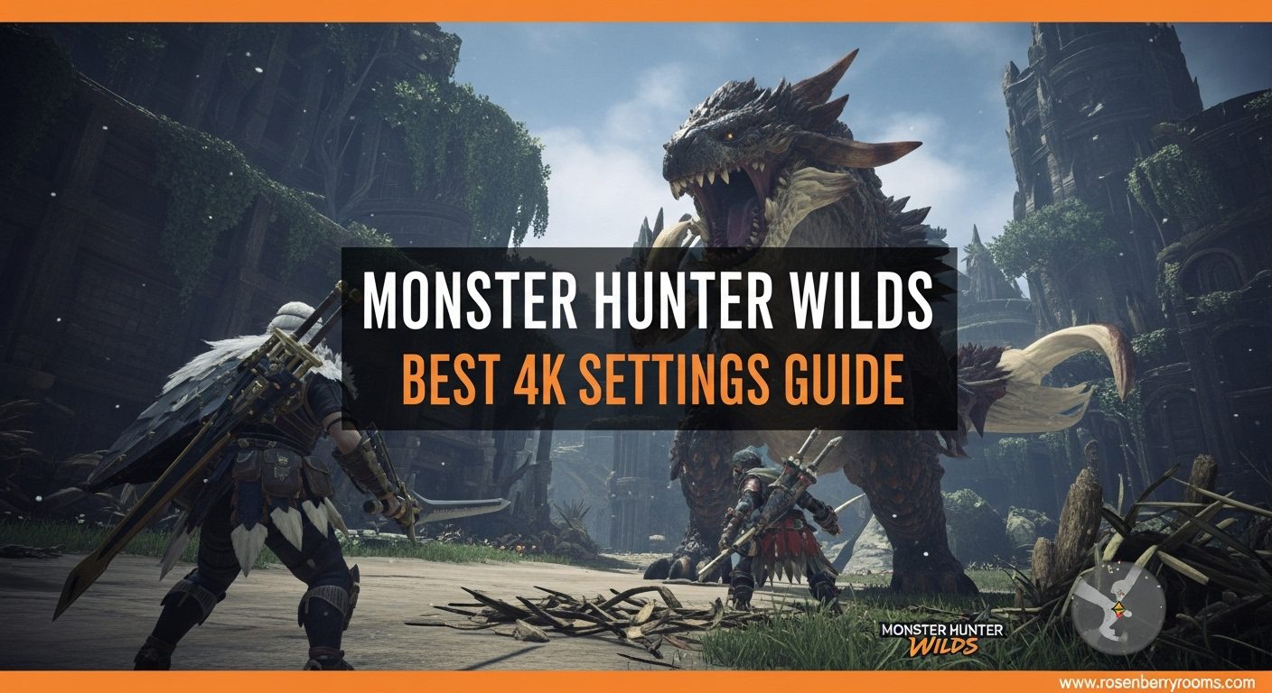 Monster Hunter Wilds 4K Settings Guide