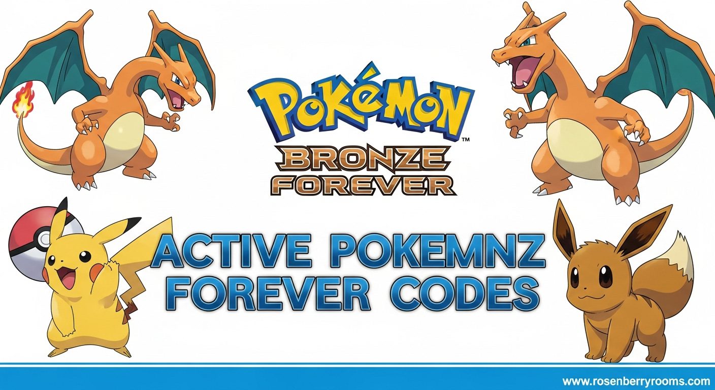 Pokemon Bronze Forever Codes