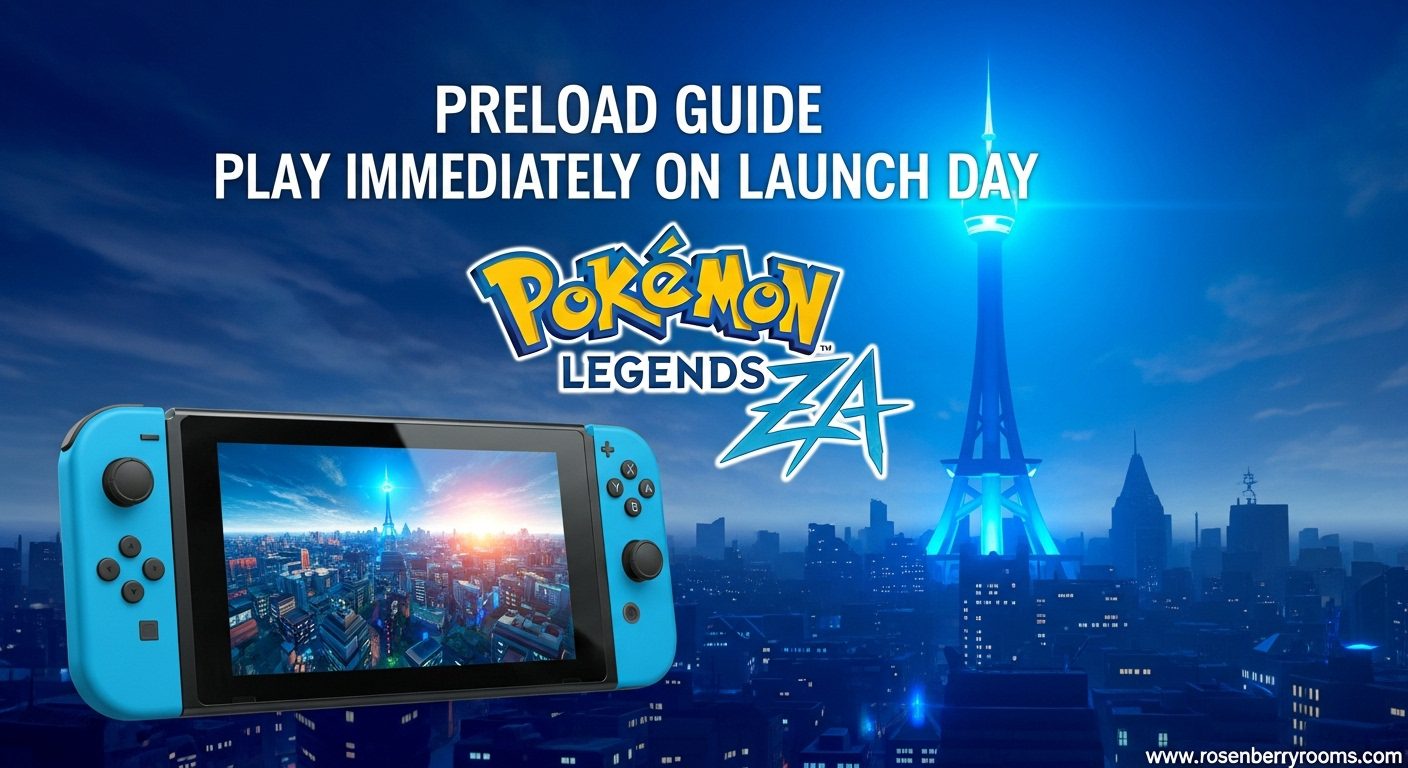 Preload Pokemon Legends ZA Guide
