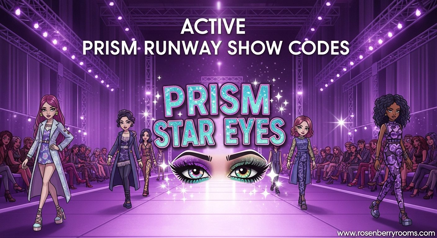 Prism Runway Show Codes