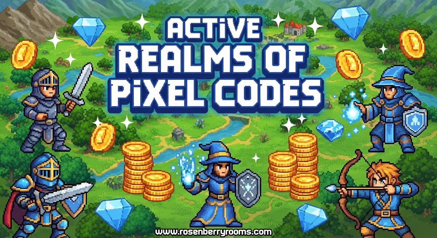 Realms of Pixel Idle RPG codes