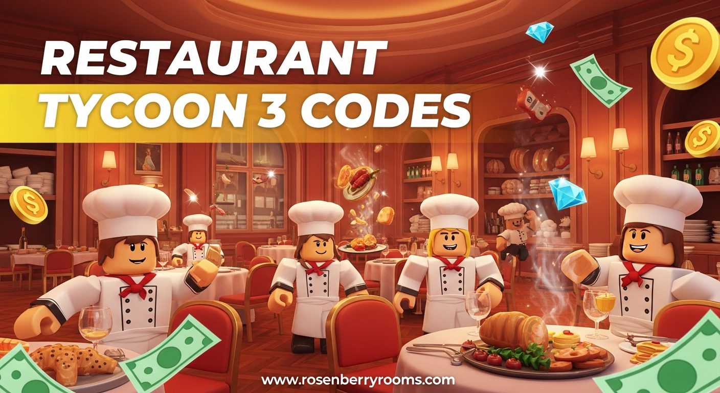 Restaurant Tycoon 3 Codes