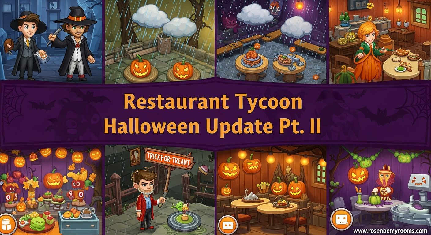 Restaurant Tycoon Halloween Update Pt. II