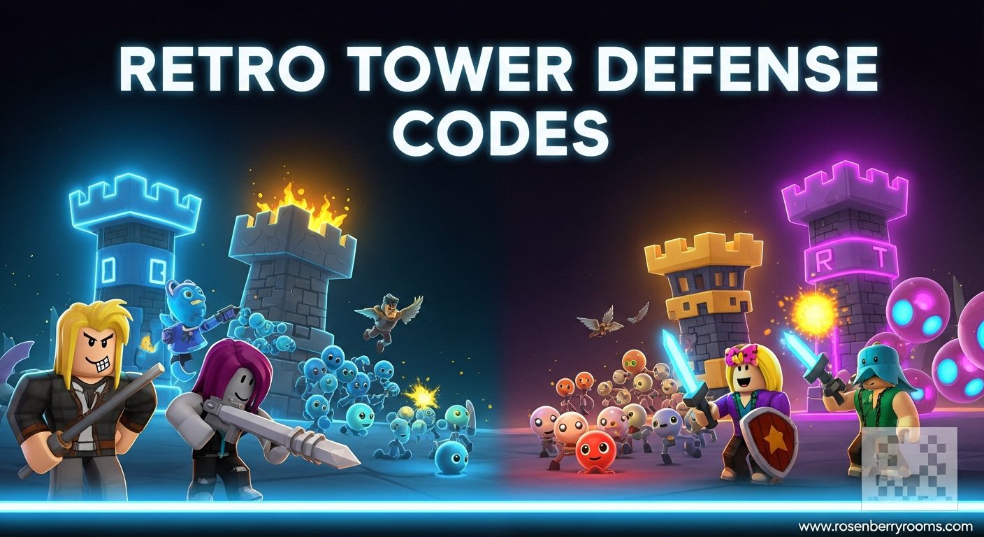 Retro Tower Defense Codes