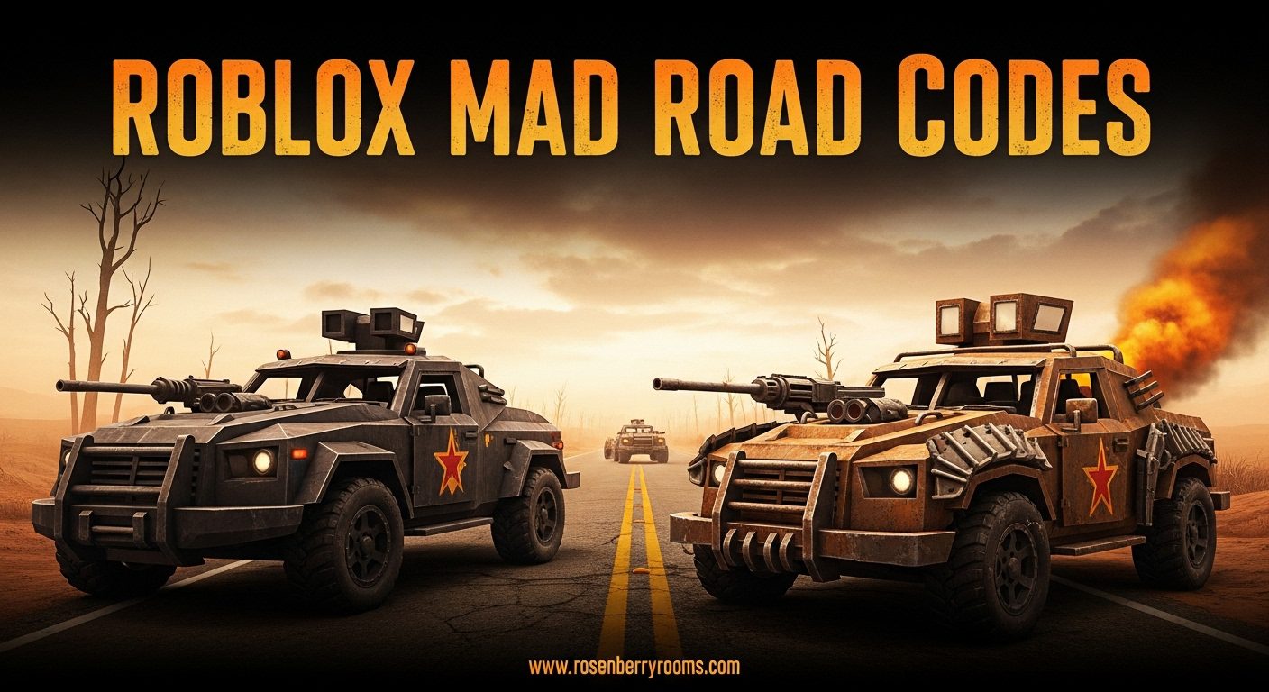 Roblox Mad Road Codes
