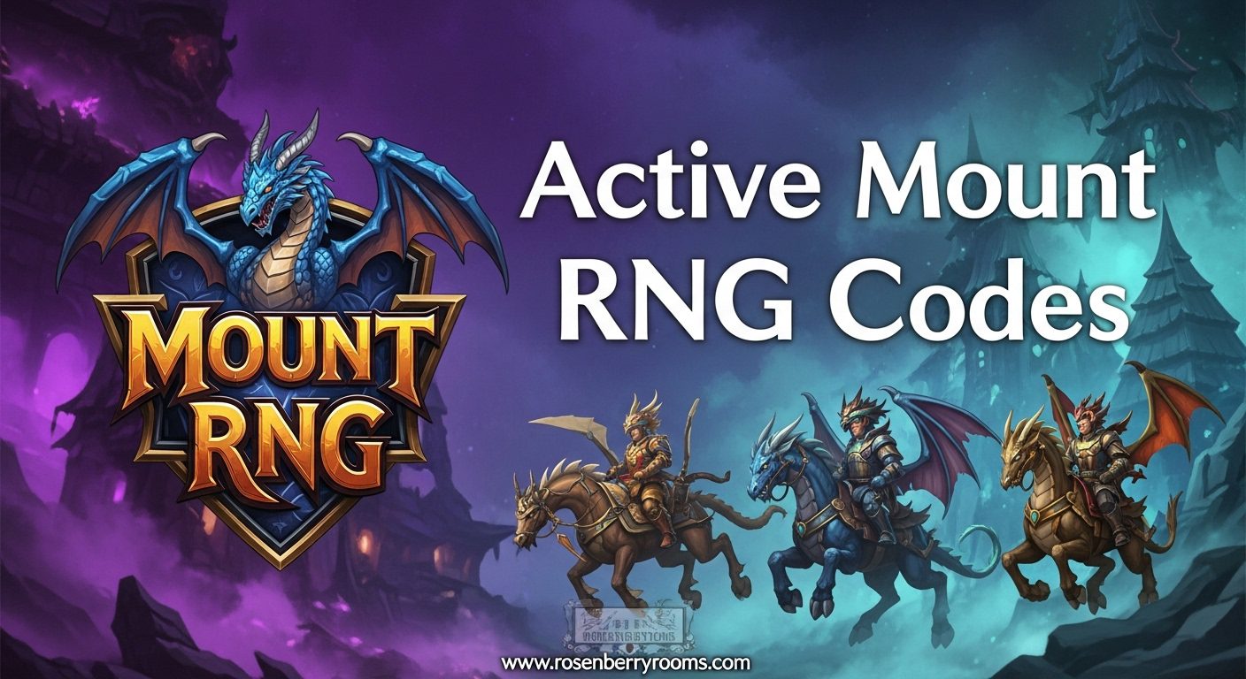 Roblox Mount RNG Codes
