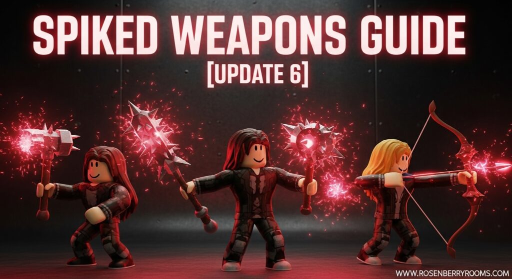 Every SPIKED weapon and their effect listed Update 6 1 SPIKED weapon and their effect