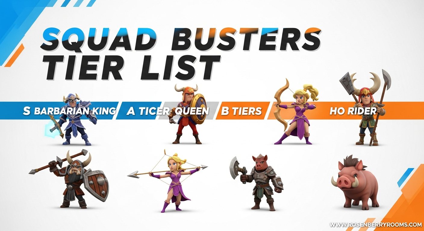 Squad Busters Tier List