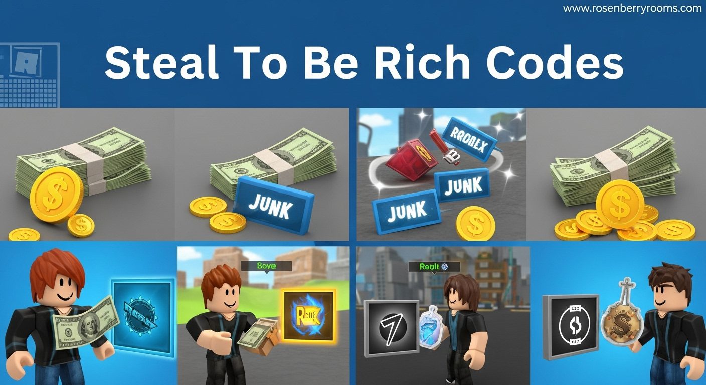 Steal To Be Rich Codes