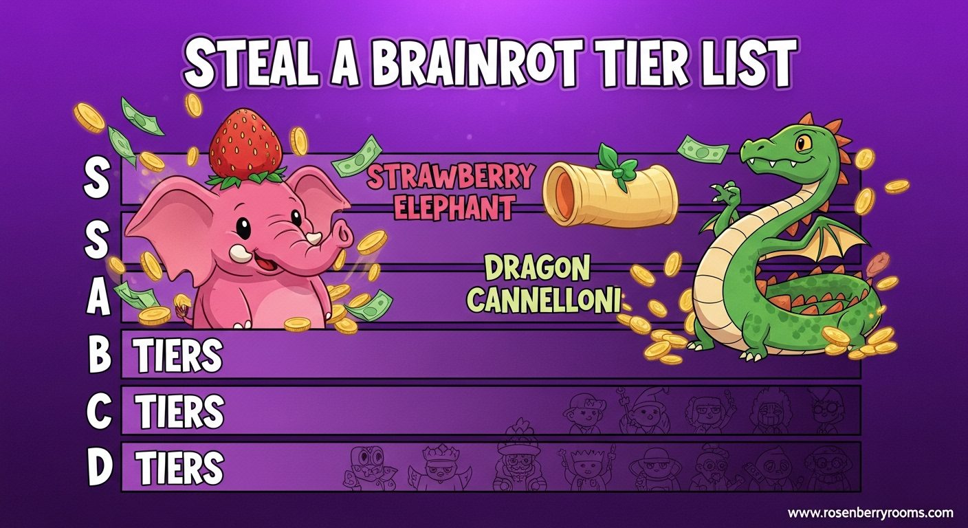 Steal a Brainrot Tier List