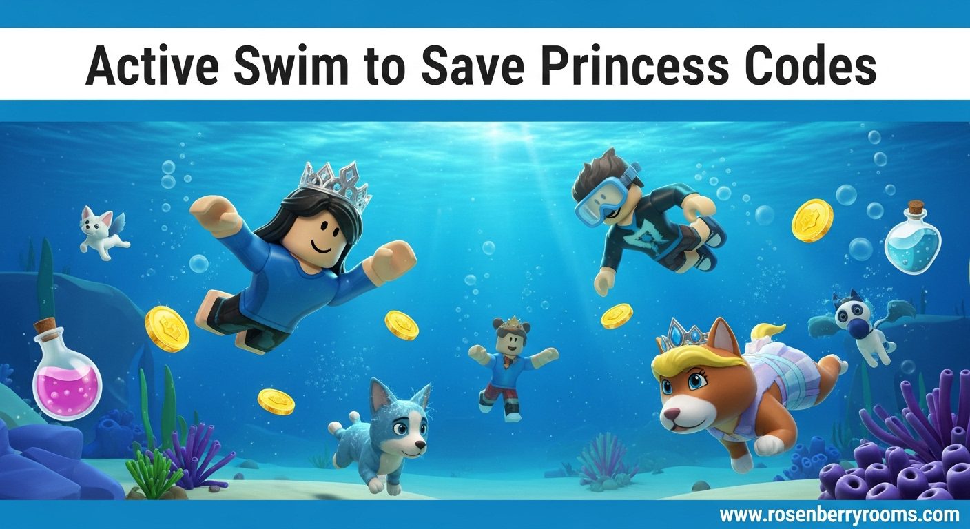 Swim to Save Princess Codes