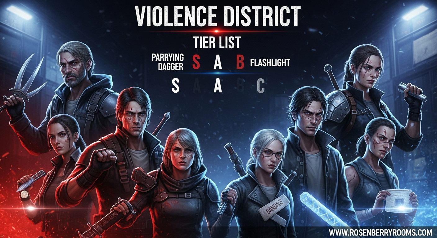 Violence District Best Survivors Tier List