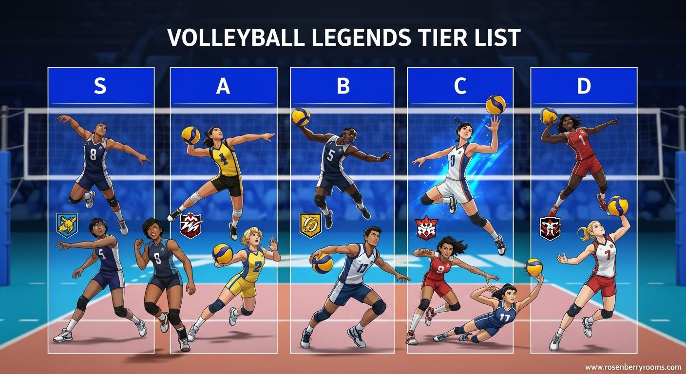 Volleyball Legends Tier List