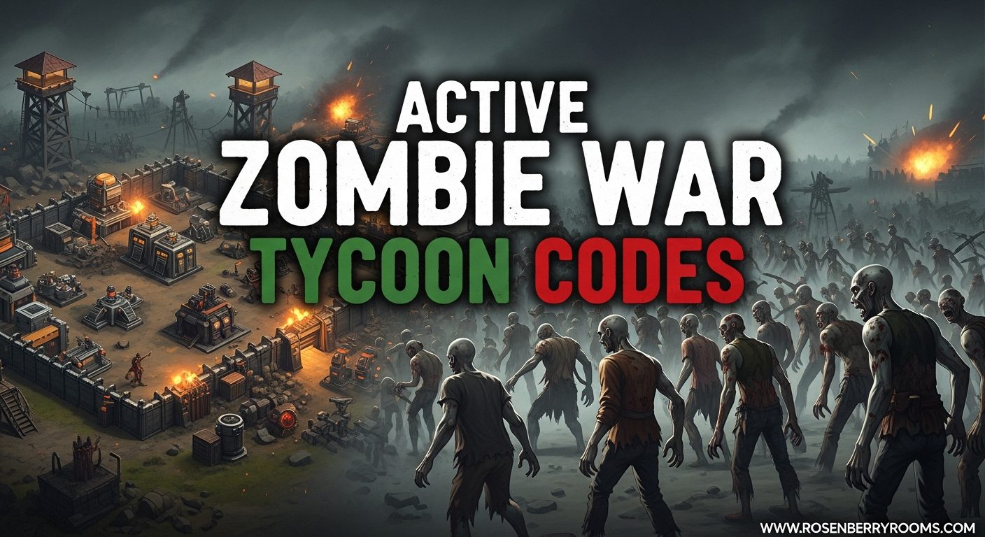 Zombie War Tycoon Codes