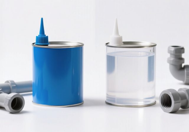 Blue PVC Glue vs Clear: Which is Better? [cy] Comparison - RosenberryRooms
