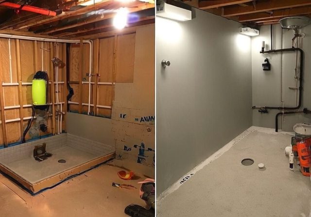 How to Add a Shower to Your Basement Bathroom: Complete [cy] Guide - RosenberryRooms