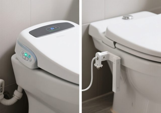 Electric vs Non-Electric Bidet Toilet Seats [cy]: Complete Comparison - RosenberryRooms