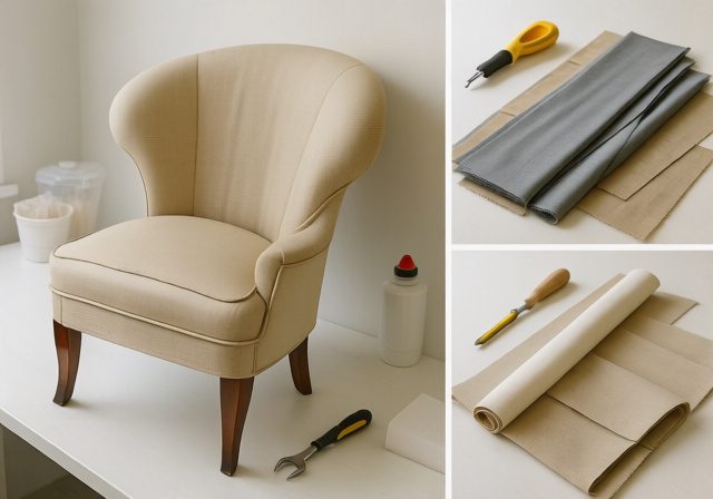 How To Change Chair Upholstery: Complete Beginner's Guide [cy] - RosenberryRooms