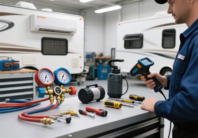 How To Recharge RV Air Conditioner [cy]: Complete Guide - RosenberryRooms
