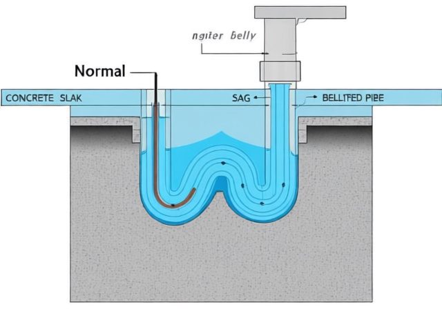 Belly In Sewer Line Under Slab: Complete Detection and Repair Guide - RosenberryRooms