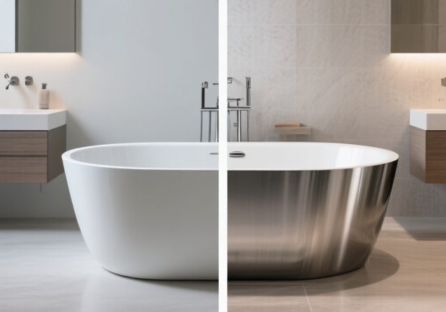 Acrylic vs Steel Bathtub [cy]: Complete Comparison Guide - RosenberryRooms